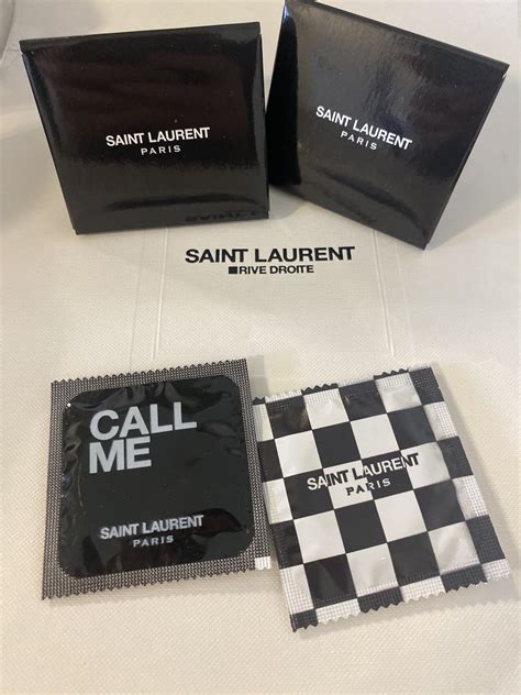 saint laurent condoms|Saint Laurent Condoms